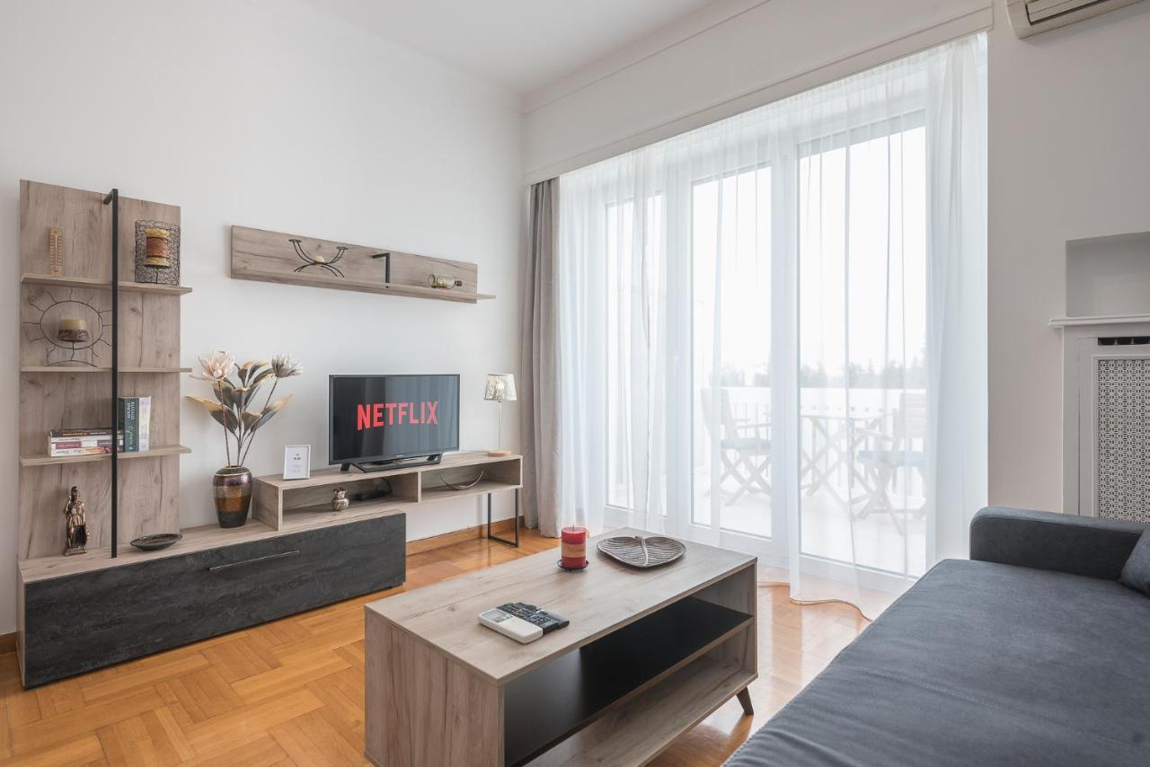 The "Park View" Apartment Athena Bagian luar foto